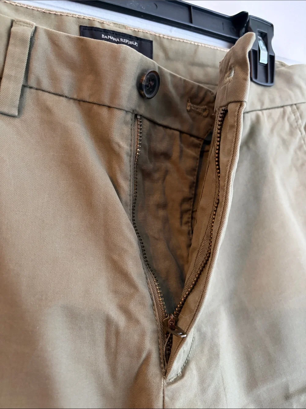 30x32 Banana Republic Olive Green Chinos - Slim-Straight